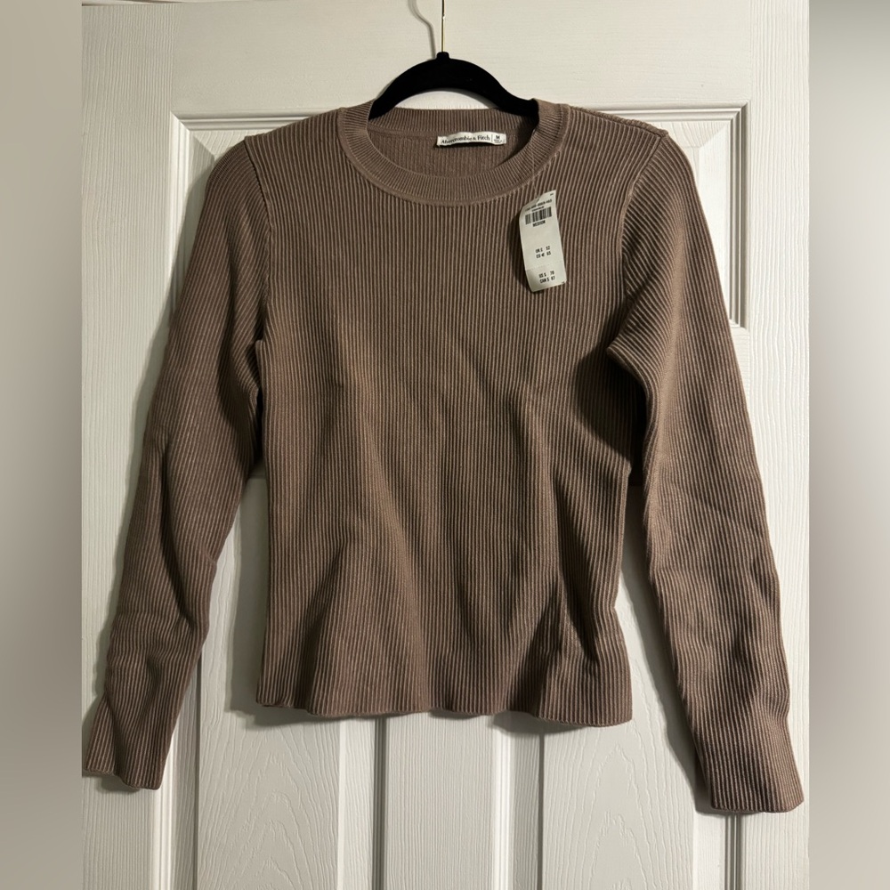Abercrombie Thick Ribbed Knit Long Sleeve